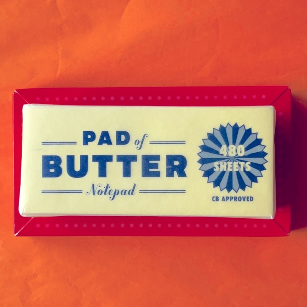 🧈 PAD BUTTER NOTEPADS 🧈 NWT 🧈